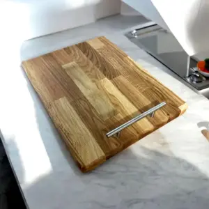 Gleitbrett für Thermomix TM5 TM 6 TM6 EICHE EXKLUSIV Top Qualität