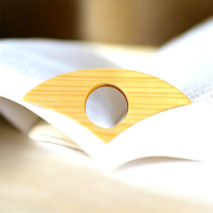 Buchseitenhalter Fichtenholz geölt Holz für bequemes lesen Buchhalter