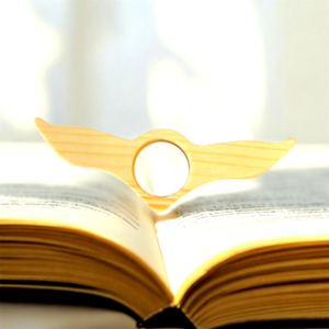 Buchseitenhalter Fichtenholz geölt Holz für bequemes lesen Buchhalter